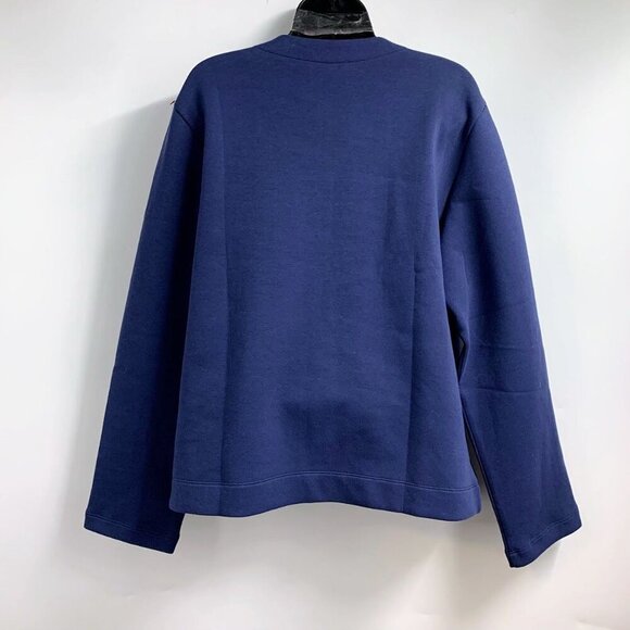 Muji Women's Recyclable Fleece Button Up Long Sleeve Cardigan Size XXL - Picture 2 of 12